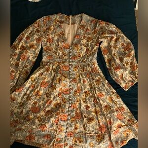 Andie Buttoned Mini Dress